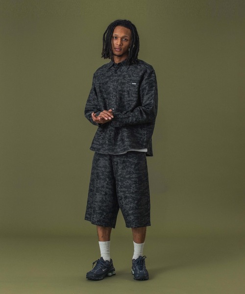 XLARGE（エクストララージ）の「DIGITAL CAMO JACQUARD SHORTS（その他パンツ・メンズ・ブラック/ホワイト・32inch/30inch/36inch/34inch）」の5枚目の写真