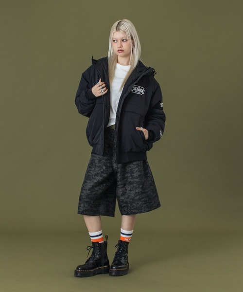 XLARGE（エクストララージ）の「DIGITAL CAMO JACQUARD SHORTS（その他パンツ・メンズ・ブラック/ホワイト・32inch/30inch/36inch/34inch）」の8枚目の写真