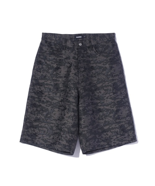 XLARGE（エクストララージ）の「DIGITAL CAMO JACQUARD SHORTS（その他パンツ・メンズ・ブラック/ホワイト・32inch/30inch/36inch/34inch）」の4枚目の写真