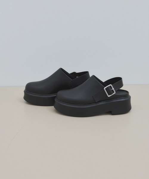 ADAM ET ROPE' FEMME ボリュームソールベルトクロッグ ADAM ET ROPE'｜ボリュームソールベルトクロッグ | Rakuten