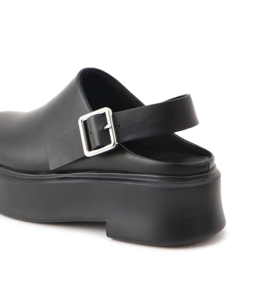 定番人気】・【新色追加】ボリュームソールベルトクロッグ（サンダル