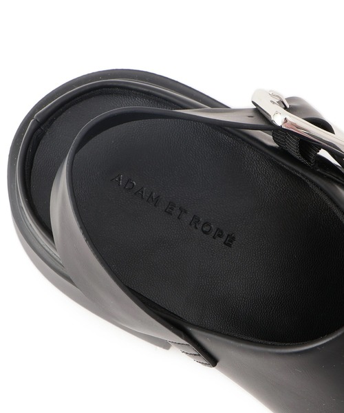 ADAM ET ROPE'（アダムエロペ）の「【定番人気】・【新色追加】ボリュームソールベルトクロッグ（サンダル・レディース・ブラック/ベージュ系その他・23/23.5/24/24.5）」の11枚目の写真