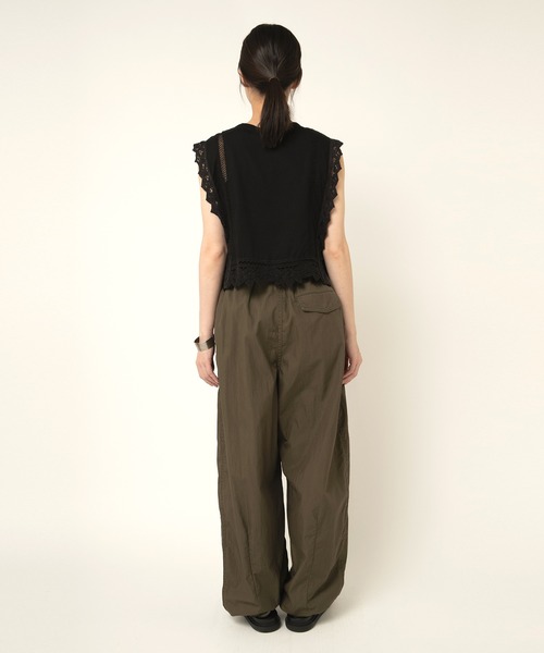 RNA-N(アールエヌエーエヌ)の「V0168 バテンレースベスト(ベスト・レディース・オフホワイト/ブラック・FREE)」の9枚目の写真