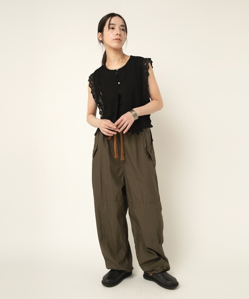 RNA-N(アールエヌエーエヌ)の「V0168 バテンレースベスト(ベスト・レディース・オフホワイト/ブラック・FREE)」の12枚目の写真