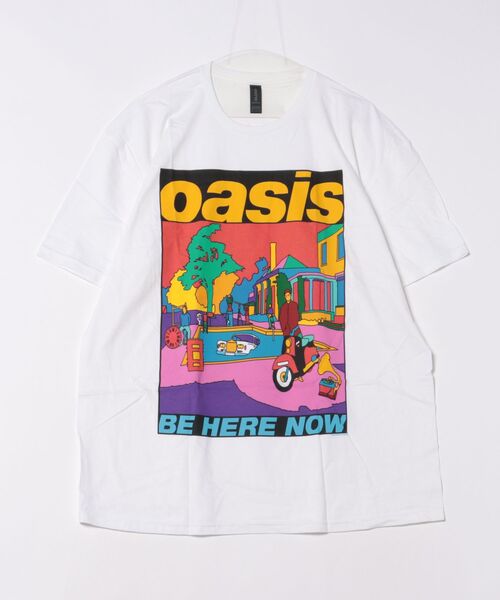 セール】ROCK OFF ロックオフ OASIS PRINT T-SHIRT オアシス