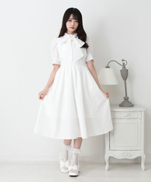 René ビジュー付ワンピース René ビジュー付ワンピース