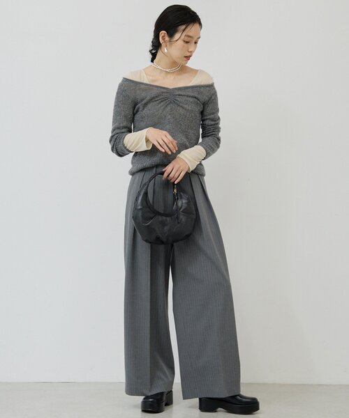 GALLARDAGALANTE【500mlペットボトル収納可】ラウンドミニバッグ GALLARDAGALANTE（ガリャルダガランテ）の「【500mlペットボトル収納可