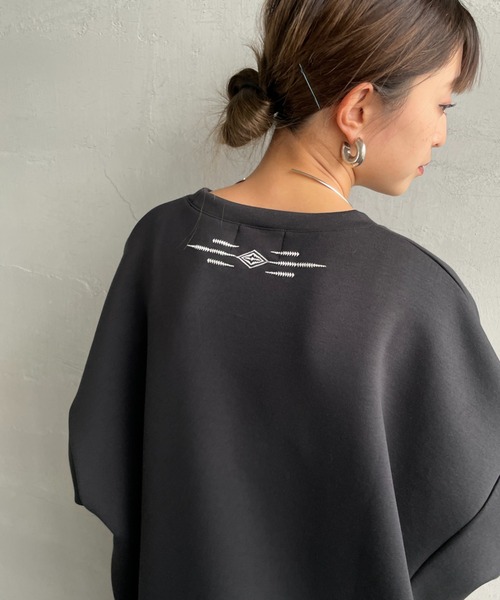 PENDLETON（ペンドルトン）の「[PENDLETON/ペンドルトン] 別注 ネイティブ柄 ダンボールニット クルーネックスウェット（スウェット・レディース・ブラック/グレイッシュベージュ/チャコール・S/M/L/XL）」の20枚目の写真