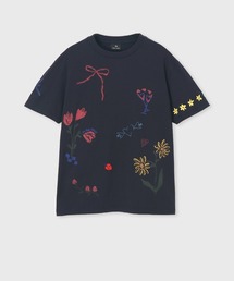 新品 希少 ポールスミス Tシャツ M 花柄 トップス カットソー Paul Smith｜ポールスミスのトップス（花柄・ボタニカル柄）通販