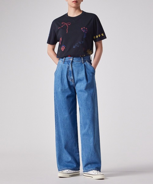 tシャツ ウィメンズ ”Daisy Chain Doodle” 半袖Tシャツ / 255400 232V レディース ウィメンズ 'Daisy Chain Doodle' 半袖Tシャツ / 255400 232V（T