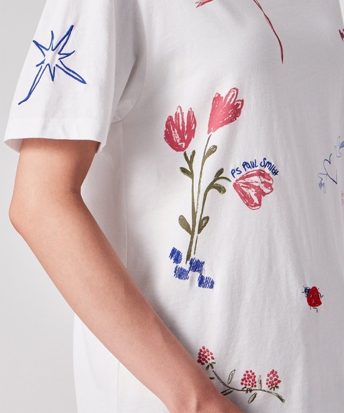 セール】ウィメンズ 'Daisy Chain Doodle' 半袖Tシャツ / 255400 232V