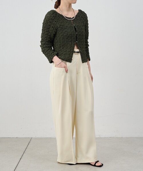 SHENERY(シーナリー)の「ダブルポケットパンツ(その他パンツ・レディース・ブラウン/アイボリー/ブラック・38/36)」の9枚目の写真