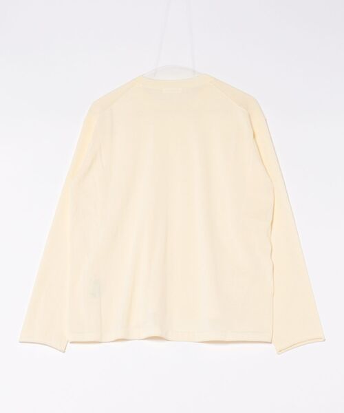 Plantation（プランテーション）の「ハイゲージニットⅠ / セーター / (O)（ニット/セーター・レディース・オフホワイト/ブラック/レッド・M size）」の4枚目の写真