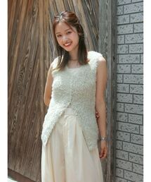 Ungrid | シャギーニットベスト(ニット/セーター)