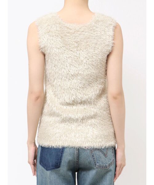 Ungrid（アングリッド）の「シャギーニットベスト（ニット/セーター・レディース・ゴールド/ブラウン/シルバー・FREE）」の13枚目の写真