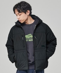 中綿レトロフードジャケット