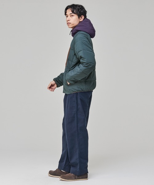 KRIFF MAYER（クリフメイヤー）の「中綿レトロフードジャケット（その他アウター・メンズ・ネイビー/グリーン/ブラック・X-LARGE/LARGE/MEDIUM）」の16枚目の写真