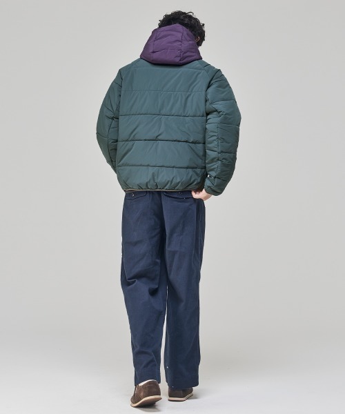 KRIFF MAYER（クリフメイヤー）の「中綿レトロフードジャケット（その他アウター・メンズ・ネイビー/グリーン/ブラック・X-LARGE/LARGE/MEDIUM）」の17枚目の写真