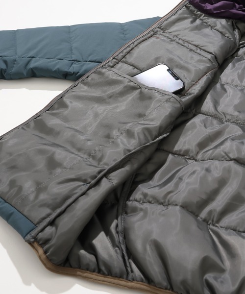 KRIFF MAYER（クリフメイヤー）の「中綿レトロフードジャケット（その他アウター・メンズ・ネイビー/グリーン/ブラック・X-LARGE/LARGE/MEDIUM）」の4枚目の写真