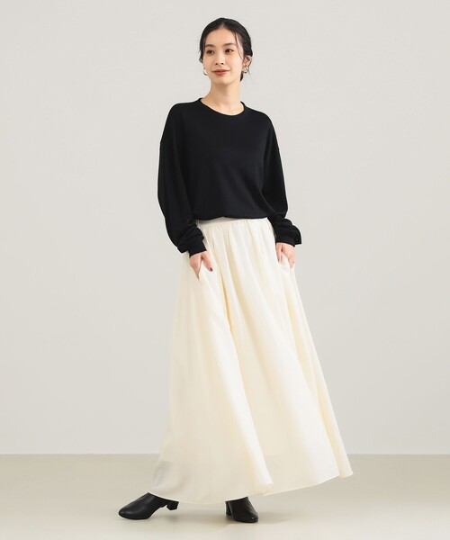 WRAPINKNOT（ラッピンノット）の「WwwﾒﾘﾉｵｰﾊﾞｰT-SH（Tシャツ/カットソー・レディース・ブラック・2/1）」の3枚目の写真