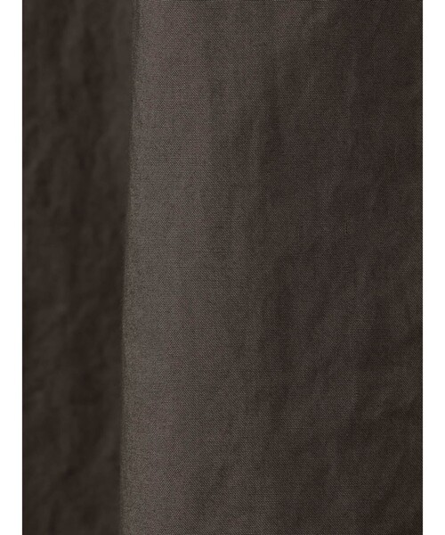 MidiUmi（ミディウミ）の「MidiUmi フード付きブルゾン（ダウンジャケット/コート・レディース・チャコールグレー/ベージュ・FREE）」の5枚目の写真