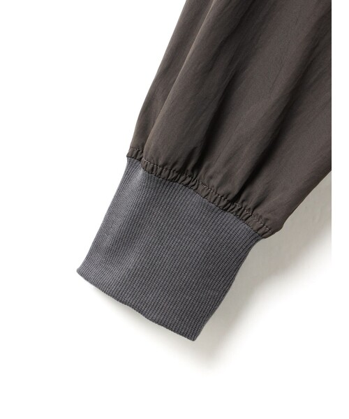 MidiUmi（ミディウミ）の「MidiUmi フード付きブルゾン（ダウンジャケット/コート・レディース・チャコールグレー/ベージュ・FREE）」の16枚目の写真