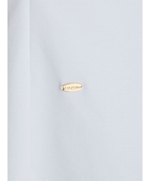 CELFORD（セルフォード）の「シアースリーブカットソー（Tシャツ/カットソー・レディース・サックスブルー/ホワイト/ブラック・38/36）」の11枚目の写真