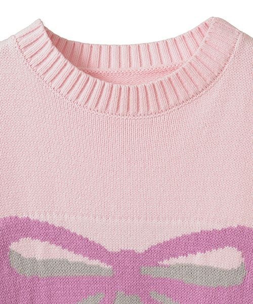 Candy Stripper（キャンディストリッパー）の「BIG RIBBON ニット（ニット/セーター・レディース・アイボリー/レッド・FREE）」の22枚目の写真