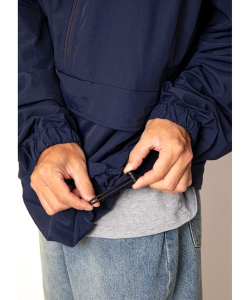 APPLEBUM（アップルバム）の「Nylon Anorak Parka（ブルゾン・メンズ・ブラック/ネイビー・MEDIUM/X-LARGE/LARGE）」の11枚目の写真