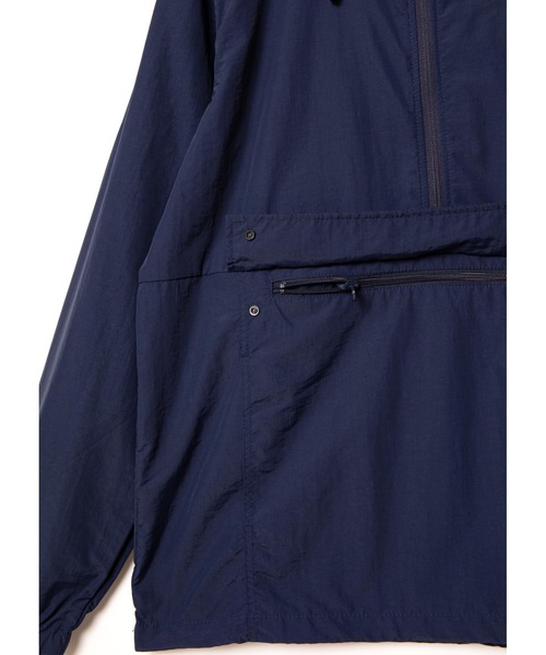 APPLEBUM（アップルバム）の「Nylon Anorak Parka（ブルゾン・メンズ・ブラック/ネイビー・MEDIUM/X-LARGE/LARGE）」の5枚目の写真