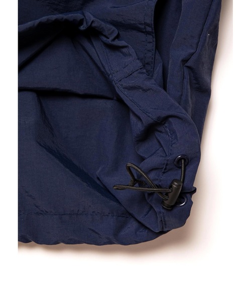 APPLEBUM（アップルバム）の「Nylon Anorak Parka（ブルゾン・メンズ・ブラック/ネイビー・MEDIUM/X-LARGE/LARGE）」の6枚目の写真