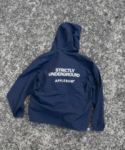 APPLEBUM（アップルバム）の「Nylon Anorak Parka（ブルゾン・メンズ・ブラック/ネイビー・MEDIUM/X-LARGE/LARGE）」の20枚目の写真