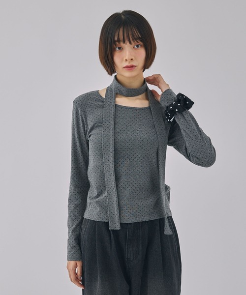 SUMARI ボーダー柄ロングスリーブTシャツ SUMARI ボーダー柄 ロングスリーブ Tシャツ 1