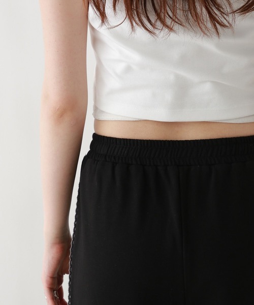 RAGEBLUE（レイジブルー）の「サイドミニレース/イージースウェットパンツ（スウェットパンツ・レディース・ブラック/グレー・FREE）」の10枚目の写真