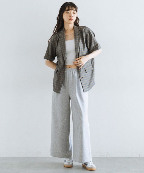 RAGEBLUE（レイジブルー）の「サイドミニレース/イージースウェットパンツ（スウェットパンツ・レディース・ブラック/グレー・FREE）」の13枚目の写真