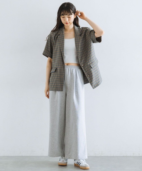 RAGEBLUE（レイジブルー）の「サイドミニレース/イージースウェットパンツ（スウェットパンツ・レディース・ブラック/グレー・FREE）」の8枚目の写真