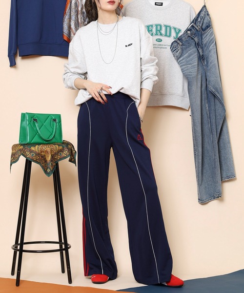 NERDY（ノルディ）の「ベレンクロゴスウェットシャツ（スウェット・メンズ・ホワイト/ブラック・SS/M/L/LL/S）」の22枚目の写真