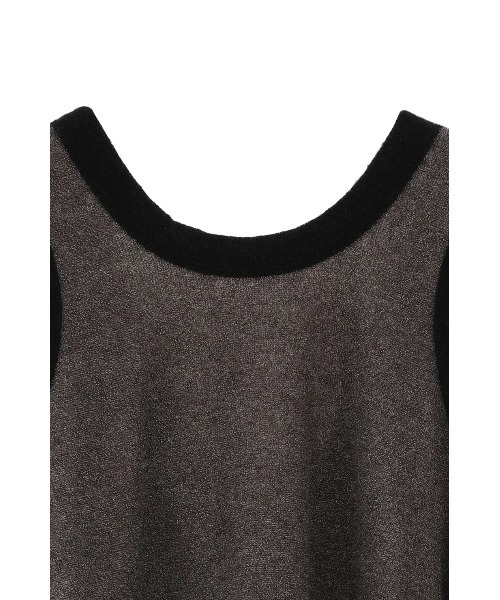 CLANE PILE FLARE TANK TOPS ブラウン サイズ1 PILE FLARE TANK TOPS｜TOPS(トップス)｜CLANE OFFICIAL ONLINE