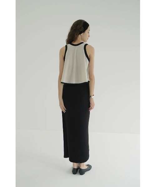 CLANE/クラネ/PILE FLARE TANK TOPS 【公式通販】