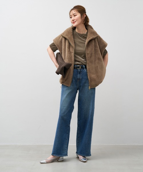 MICA&DEAL（マイカ＆ディール）の「【NAGHEDI】トートバッグ-St Barths Medium（トートバッグ・レディース・ピンク/ダークブラウン・M）」の20枚目の写真