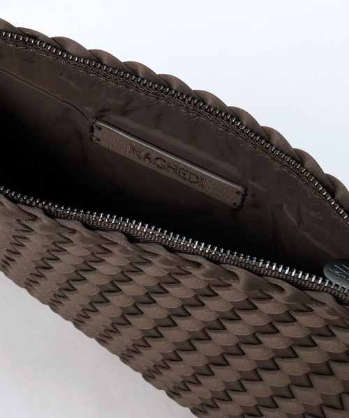 MICA&DEAL（マイカ＆ディール）の「【NAGHEDI】トートバッグ-St Barths Medium（トートバッグ・レディース・ピンク/ダークブラウン・M）」の4枚目の写真