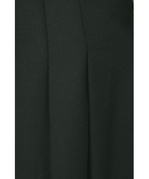 STYLEMIXER(スタイルミキサー)の「ビッグカラーフレアワンピース(ワンピース・レディース・ブラック/ライトブラウン/アイボリー・SMALL/MEDIUM)」の5枚目の写真