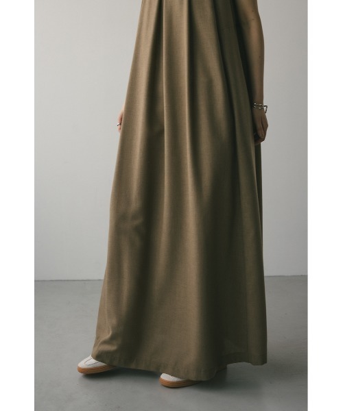 STYLEMIXER(スタイルミキサー)の「ビッグカラーフレアワンピース(ワンピース・レディース・ブラック/ライトブラウン/アイボリー・SMALL/MEDIUM)」の15枚目の写真