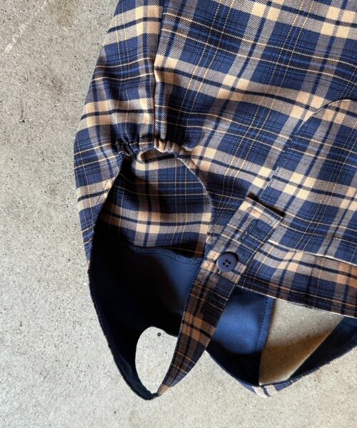 CIAOPANIC TYPY（チャオパニックティピー）の「【KIDS/BABY】チェック柄サロペットロンパース（ロンパース・キッズ・グレー/ブルー/レッド/カーキ・80）」の16枚目の写真