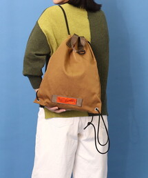 COOCO（クーコ）の「【ORANGE　TAGシリーズ】撥水ナイロンナップザック／Ａ４対応（バックパック/リュック）」