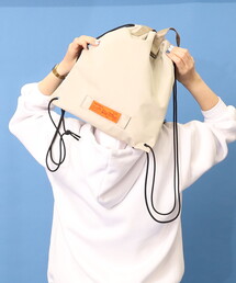 COOCO（クーコ）の「【ORANGE　TAGシリーズ】撥水ナイロンナップザック／Ａ４対応（バックパック/リュック）」