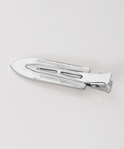 JEANASIS（ジーナシス）の「3ピースヘアクリップ/577855（ヘアピン・レディース・シルバー/ブラック・FREE）」の6枚目の写真