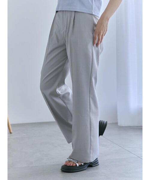 ehka sopo(エヘカソポ)の「フレアスラックス(スラックス・レディース・グレー/ベージュ/ブラウン・F)」の16枚目の写真