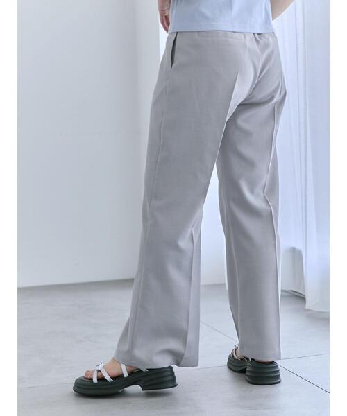 ehka sopo(エヘカソポ)の「フレアスラックス(スラックス・レディース・グレー/ベージュ/ブラウン・F)」の17枚目の写真