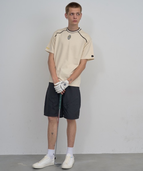 Mid 90s Club(ミッドナインティーズクラブ)の「Nylon Utility Simple Logo Shorts(その他パンツ・メンズ・ベージュ/ブラック・X-LARGE/LARGE/MEDIUM)」の16枚目の写真